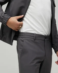 Grey Skinny Fit Comfort Stretch Trousers