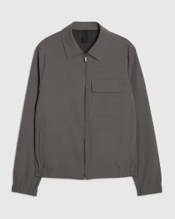 Grey Skinny Fit Comfort Stretch Jacket