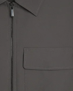 Grey Skinny Fit Comfort Stretch Jacket