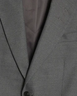 Grey Skinny Fit Stretch Suit Jacket