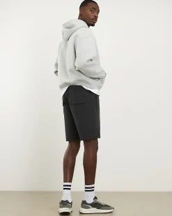 Grey Skinny Fit Stretch Shorts