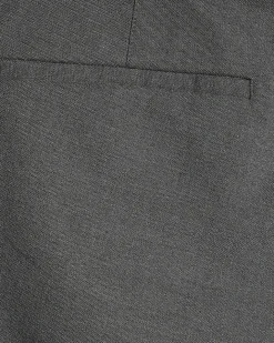 Grey Skinny Fit Suit Trousers