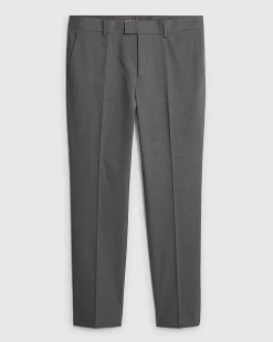 Grey Skinny Fit Suit Trousers