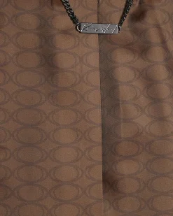 Grey Slim Fit Check Suit Jacket