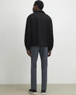 Grey Slim Fit Stretch Chino Trousers