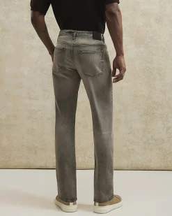 Grey Slim Fit Stretch Jeans
