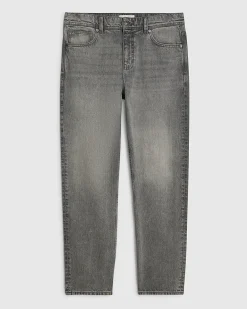 Grey Straight Leg Jeans