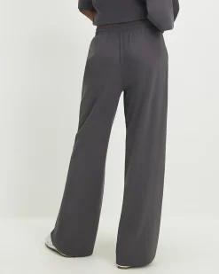 Grey Wide Leg Joggers