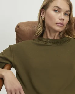 Khaki Premium Whipstitch T-Shirt