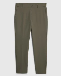 Khaki Skinny Fit Comfort Stretch Trousers