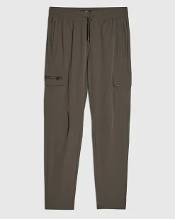 Khaki Skinny Fit Stretch Cargo Trousers