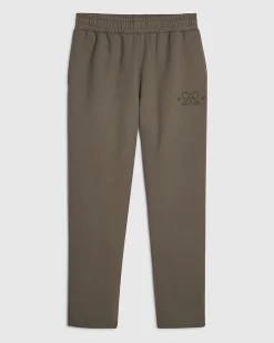 Khaki Slim Fit Interlock Monogram Joggers