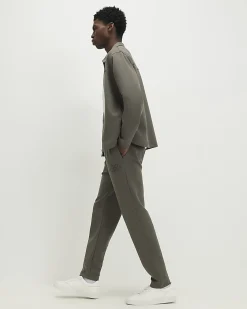 Khaki Slim Fit Interlock Monogram Joggers