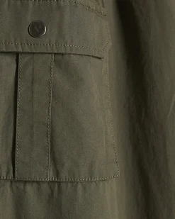 Khaki Utility Cargo Cuffed Joggers