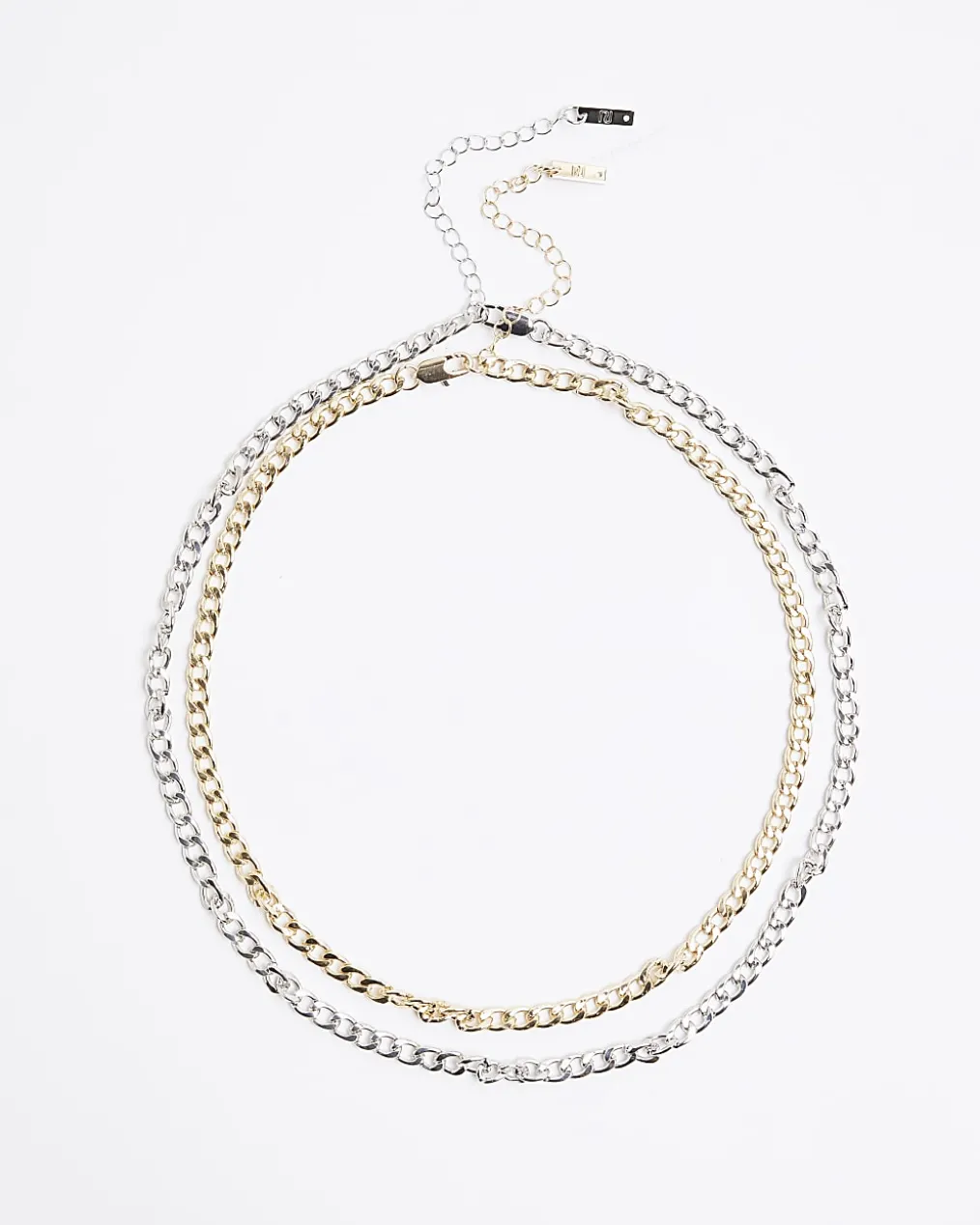 Metal Chain Bracelets 2 Pack
