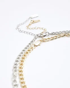 Metal Chain Bracelets 2 Pack