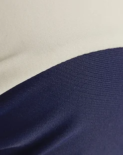 Navy Colour Block Shaping Bikini Top