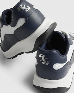 Navy Colour Block Trainers
