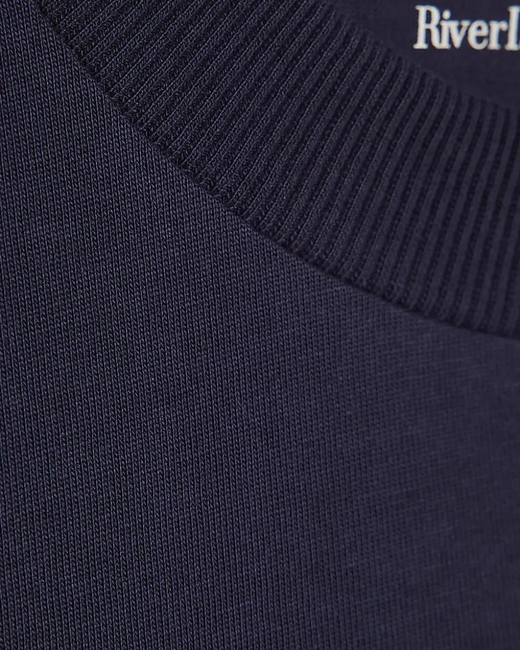 Navy Oversized Fit Crew Neck T- Shirt