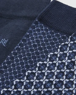 Navy Pack Of 3 Socks