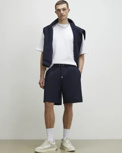 Navy Premium Regular Fit Sanctuaire Shorts