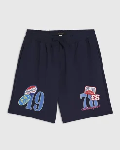 Navy Regular Fit 1978 Racing Shorts