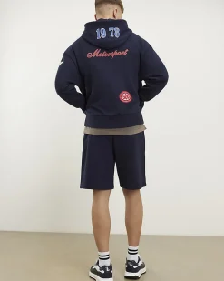 Navy Regular Fit 1978 Racing Shorts