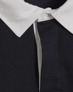 Navy Regular Fit Long Sleeve Polo Shirt