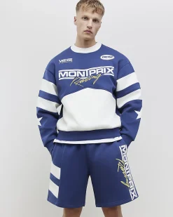 Navy Regular Fit Mont Prix Shorts