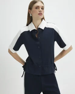 Navy Short Sleeve Polo Shirt