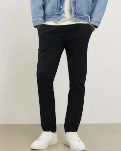 Navy Skinny Fit Chino Trousers