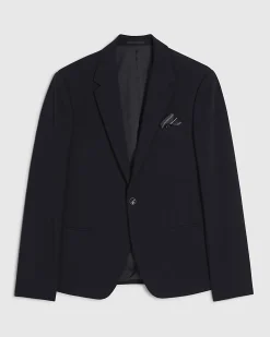 Navy Skinny Fit Suit Jacket