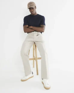 Navy Slim Fit Crew Neck T-Shirt 3 Pack