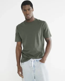 Navy Slim Fit Crew Neck T-Shirt 3 Pack