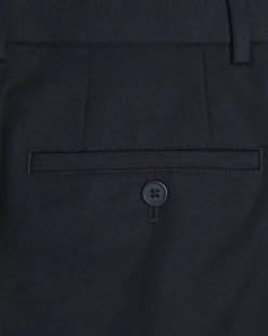 Navy Slim Fit Stretch Chino Trousers