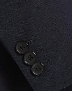Navy Slim Fit Suit Jacket