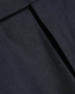 Navy Slim Fit Suit Trousers