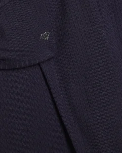 Navy Twist Top Lounge Set