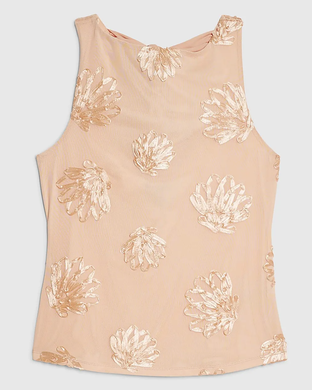 Orange Cornelli Shell Racer Top
