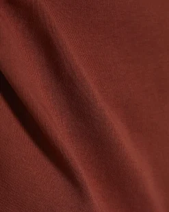 Orange Cotton Bandeau Top