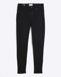 Petite Black Mid Rise Sculpt Molly Jeggings