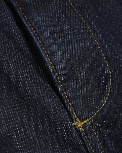 Petite Blue Belted Stretch Straight Leg Jeans