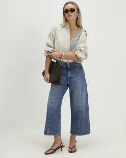 Petite Blue Cropped Jeans
