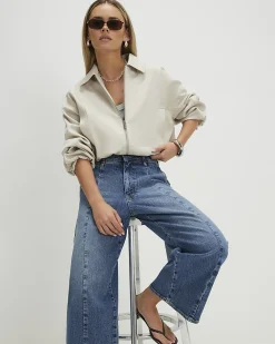 Petite Blue Cropped Jeans