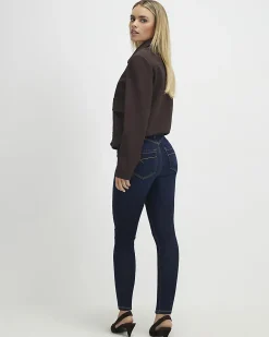 Petite Blue Sculpt Skinny Jeans