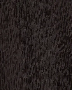Petite Brown Pull On Textured Culottes