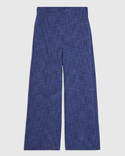 Petite Navy Cotton Joggers