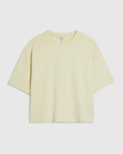 Petite Yellow Premium Boxy T-shirt