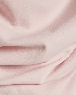 Pink Asymmetric Drape Jumpsuit