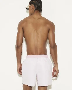 Pink Colourblock Swim Shorts